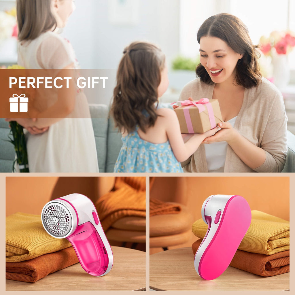 Fabric Shaver, Rechargeable Lint Remover, Electric Sweater Defuzzer to Remove Pilling for Clothes, Furniture, Sweater, Couch, Blanket